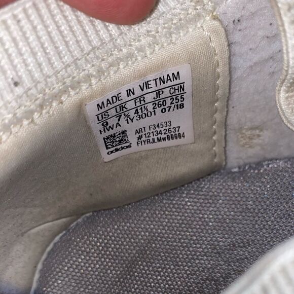 Adidas Ultimamotion Women’s Size 9 Cloudfoam Gray Pink Lace Up Sneakers Shoes - Picture 8 of 8